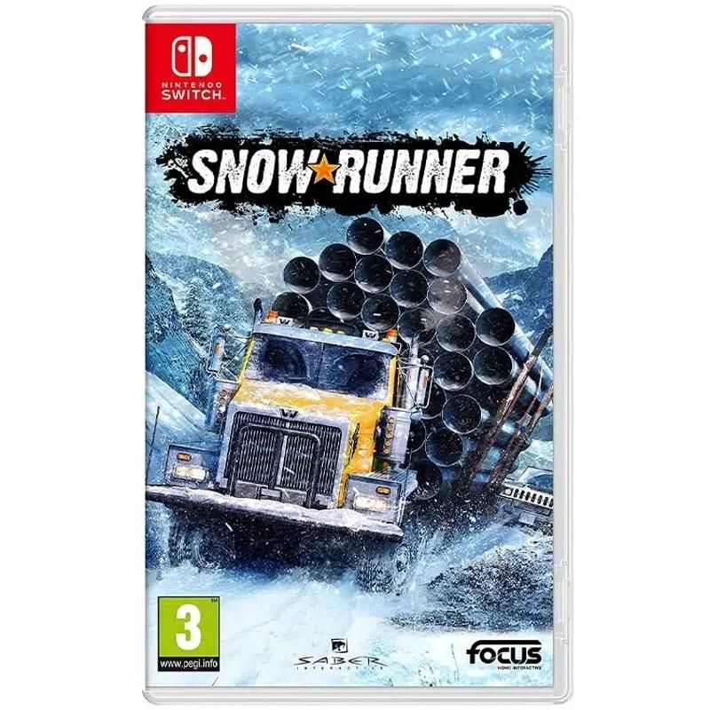 بازی snowrunner نسخه استاندارد مخصوص nintendo switch